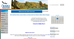 Desktop Screenshot of nabu-kaiserstuhl.de